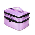 Double Layer Multi-Functional Cosmetic Bags Lady Pouch Waterproof Travel Cosmetic Bag